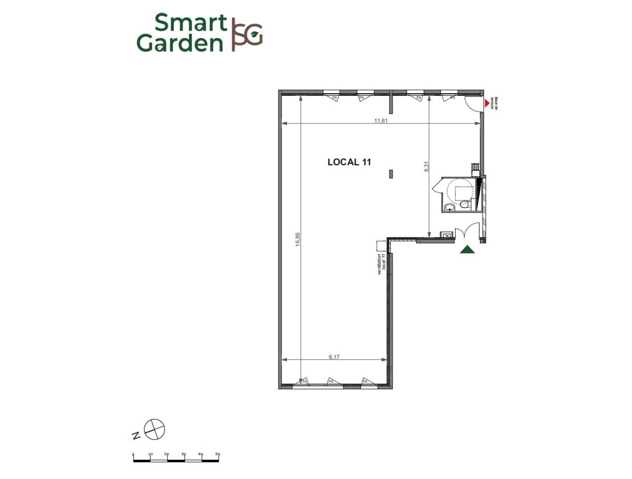 Bureau Aubagne 539m² Vente bureau Aubagne Bouches-du-Rhône OVBUR2308172 9
